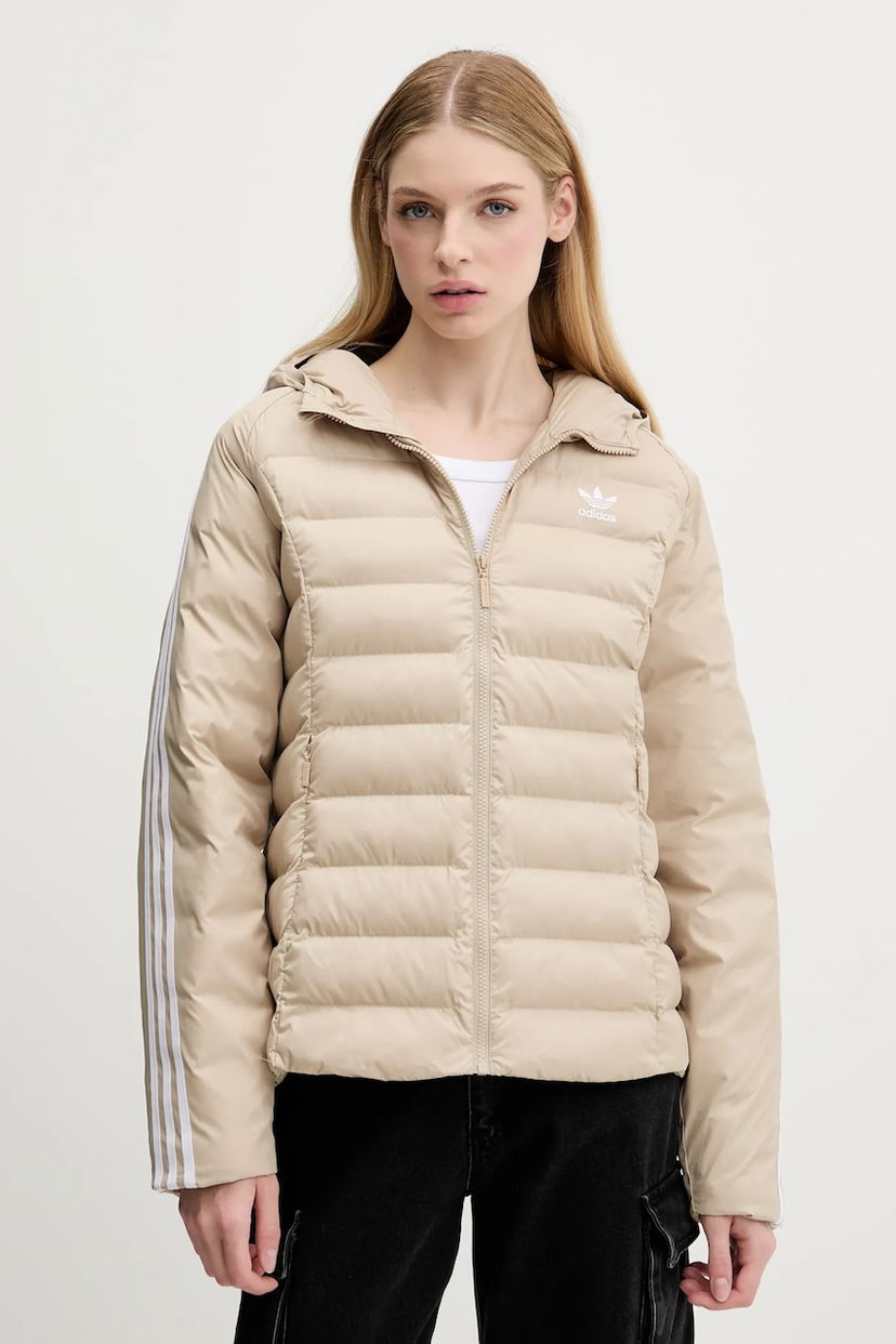 Prešívaná bunda adidas Originals adidas Originals Slim Jacket Béžová | JX2940