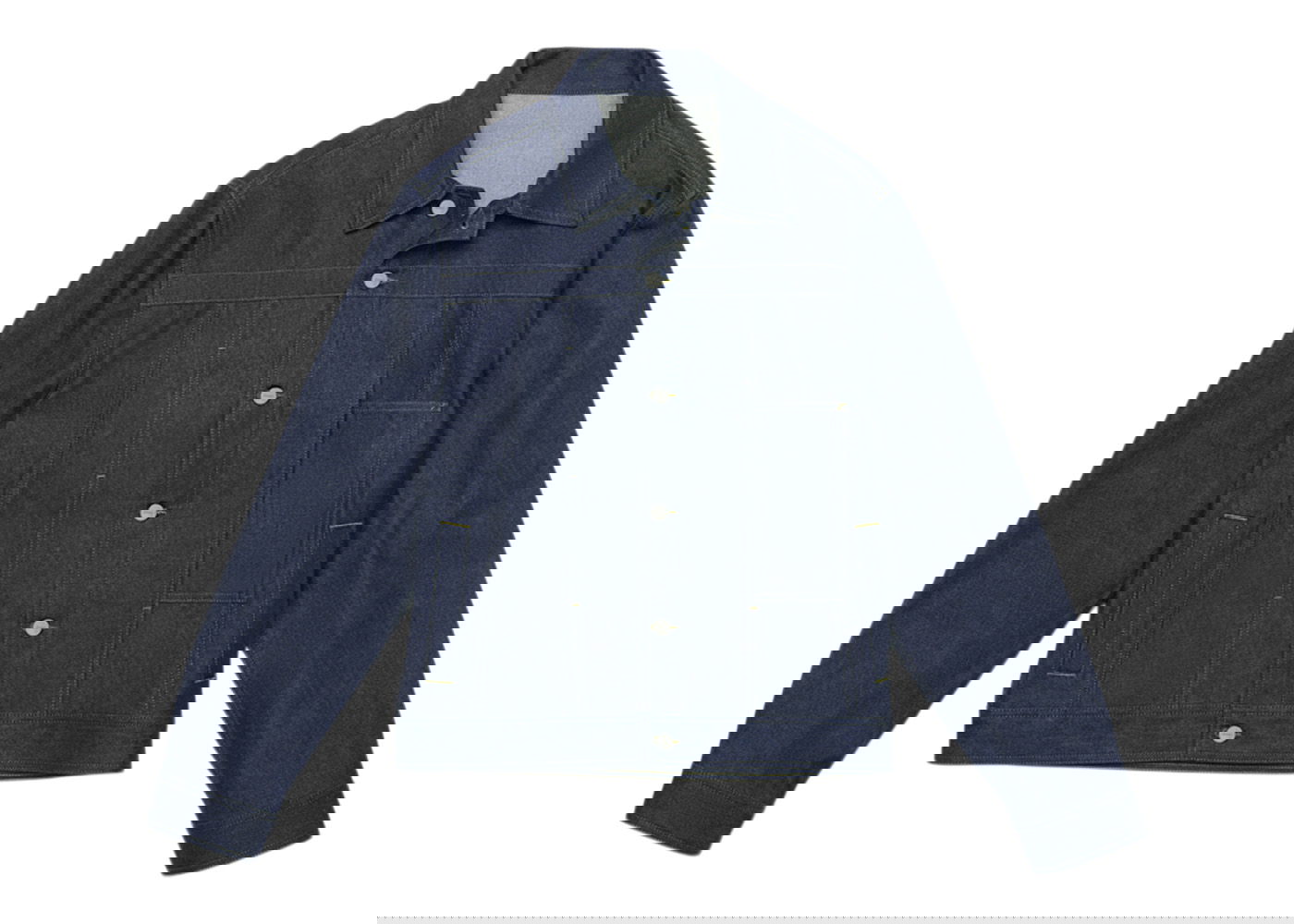 Košeľa Jacquemus Veste De Nimes Paneled Navy | 226DE013-1015-38A, 0