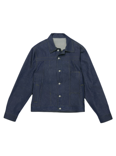 Košeľa Jacquemus Veste De Nimes Paneled Navy | 226DE013-1015-38A