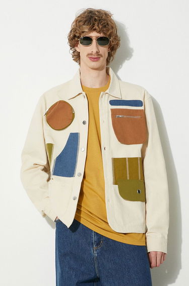 Bunda MARKET Workstations Overshirt Jacket Béžová | 406124002, 0