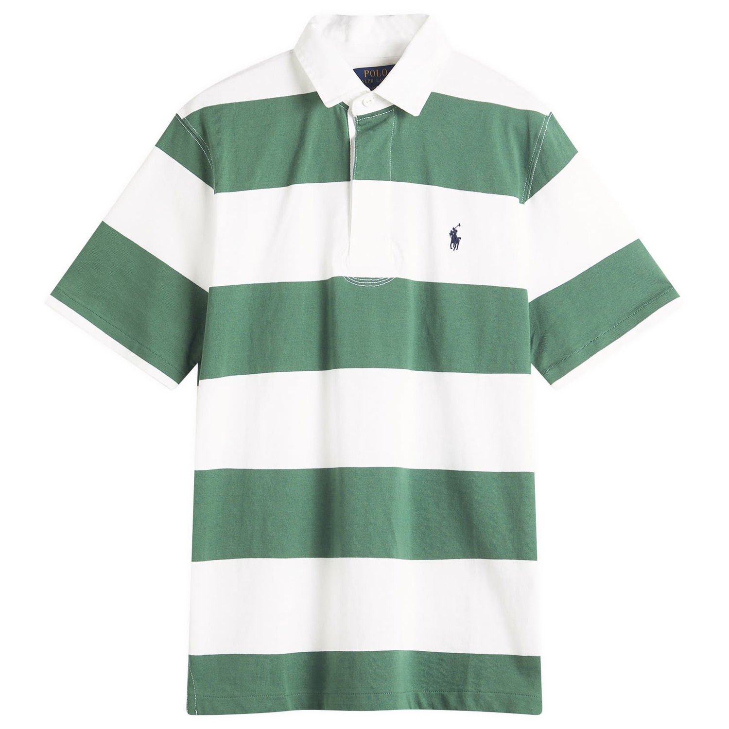 Polo tričko Polo by Ralph Lauren Ralph Lauren Short Sleeve Rugby Polo Shirt, Large Zelené | 710964538002, 1