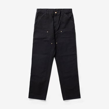 Nohavice a džínsy Carhartt WIP Double Knee Čierna | I031501.893K, 0