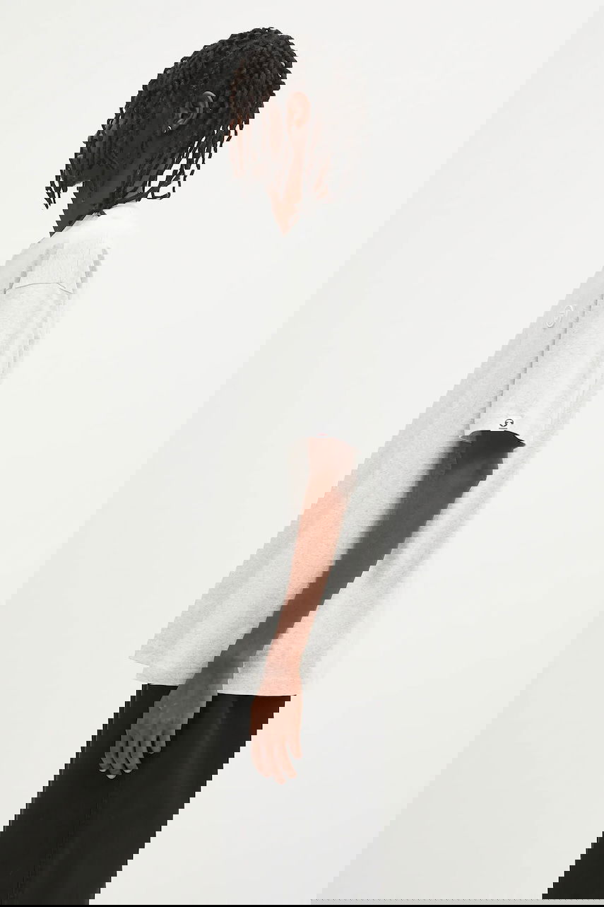 Tričko AAPE by A Bathing Ape Now Short Sleeve Oversized T-Shirt with Small Chest Logo Šedá | AAPTEM1598XAO, 1