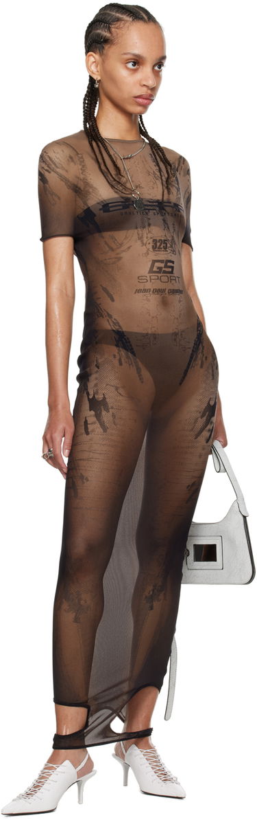 Šaty Jean Paul Gaultier Shayne Oliver Edition Maxi Dress Čierna | 24/27-F-RO183-T550-6700, 4