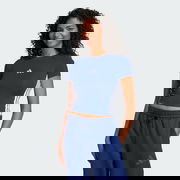 3 Stripes Slim Cropped Tee