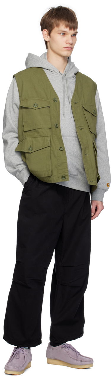 Vesta Carhartt WIP Work In Progress Utility Pocket Vest Zelené | I032980, 3
