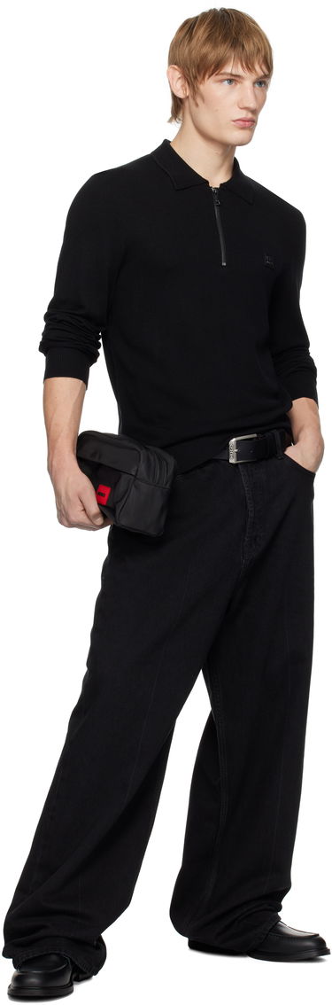 Opasok BOSS Hugo Informal Belt Čierna | 50480441, 2