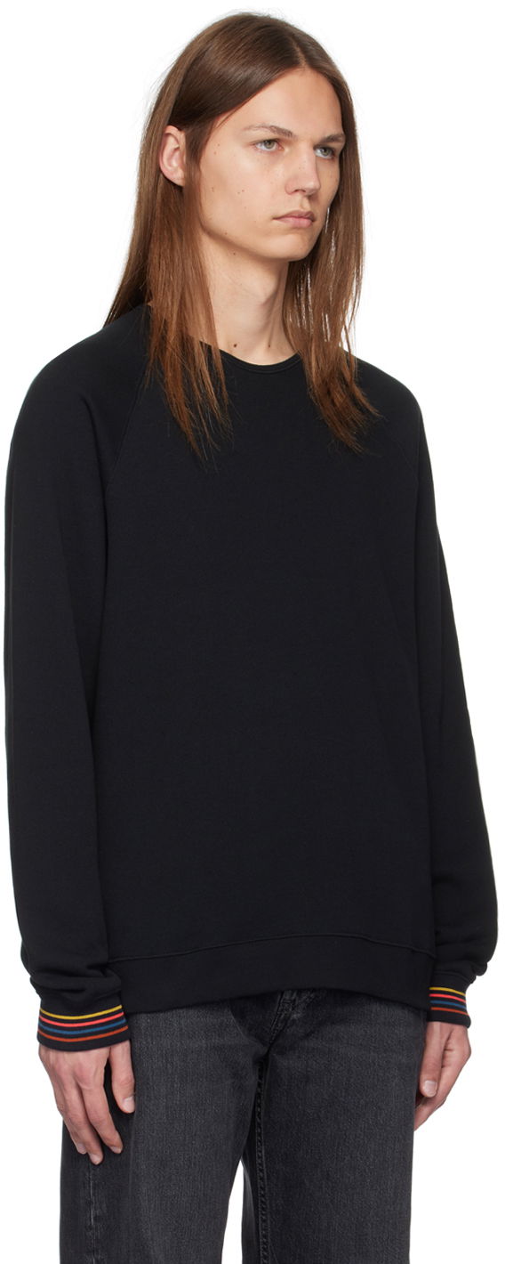 Sveter Paul Smith Paul Smith Artist Stripe Cuff Sweatshirt Čierna | M1A-2990M-AU807B-79, 1