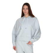 Relaxed Fit Pullover Hoodie with Drawstring and Kangaroo Pocket