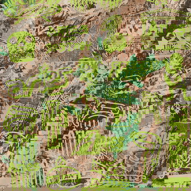 Tričko Aries Aries Moto Dodgem T-Shirt Camo Hnedá | EN60004-01, 4