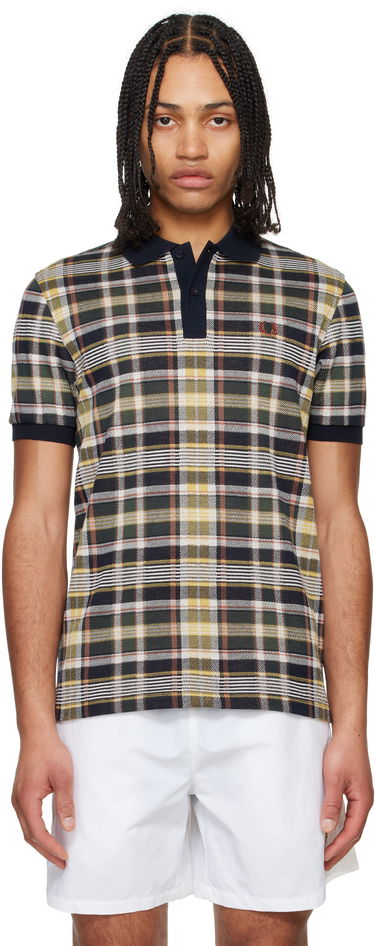 Polo tričko Fred Perry Fred Perry Madras Check Polo Shirt Rôznofarebný | M9865, 0