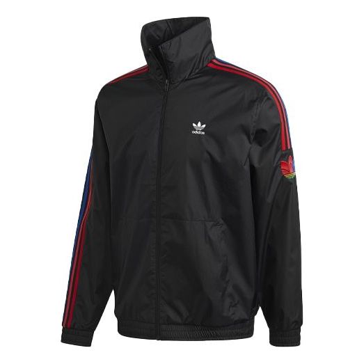 Vetrovka adidas Originals Originals Side Stripe Track Jacket Čierna | GE0841, 0