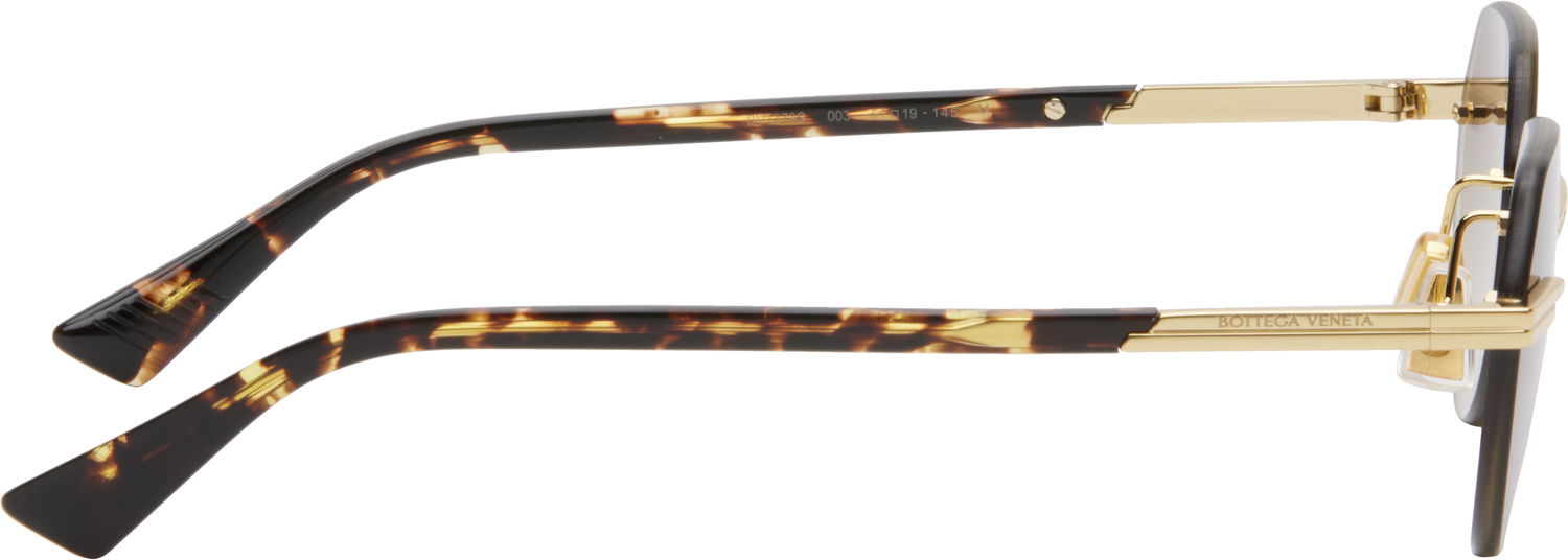 Slnečné okuliare Bottega Veneta Bottega Veneta Rimless Sunglasses Hnedá | BV1379S-003, 1