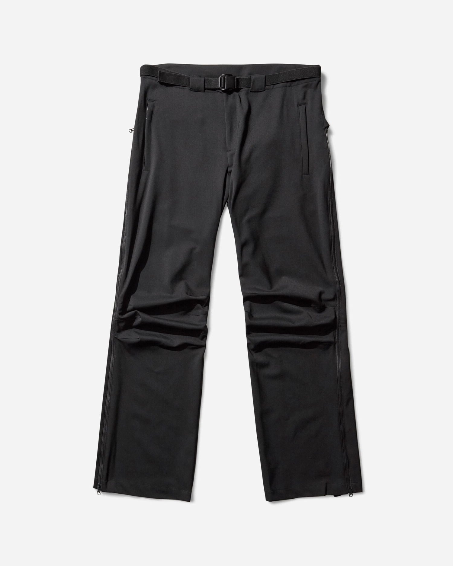 Nohavice GR10K Wool Arc Pants Čierna | CG111047DT01 01, 1