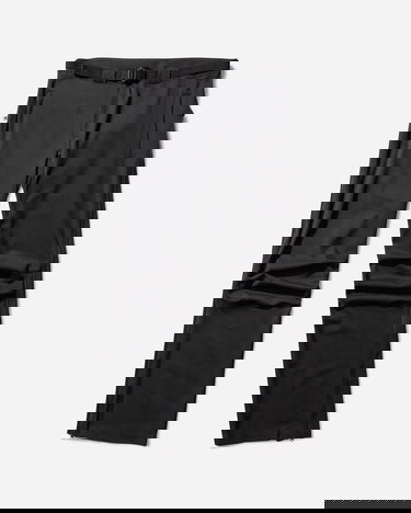Nohavice GR10K Wool Arc Pants Čierna | CG111047DT01 01, 1