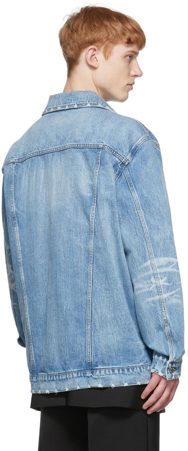 Bunda We11done We11done Trucker Denim Jacket Modrá | WD-DJ1-22-354-U-BL, 2