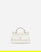 Dolce & Gabbana Sicily Small Dauphine Leather Top Handle Bag
