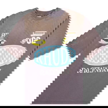 Tričko Rhude Raceway T-Shirt Šedá | RHPF23TT07012675, 0