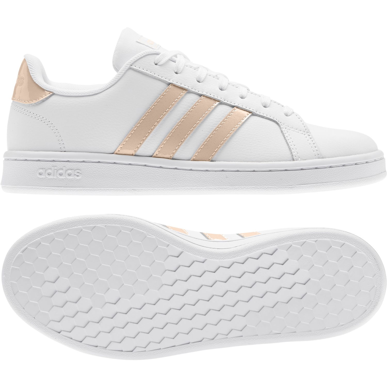 Tenisky a topánky adidas Performance Grand court 36 2/3 Biela | GV7148, 1