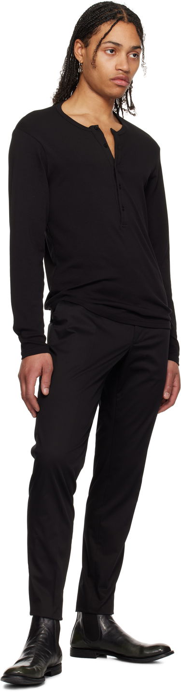 Nohavice Dolce & Gabbana Dolce&Gabbana Twill Trousers Čierna | GY6IEZGJ090, 3