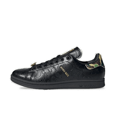 Tenisky a topánky adidas Originals BAPE x Stan Smith "30th Anniversary Black" Čierna | IG1116, 0
