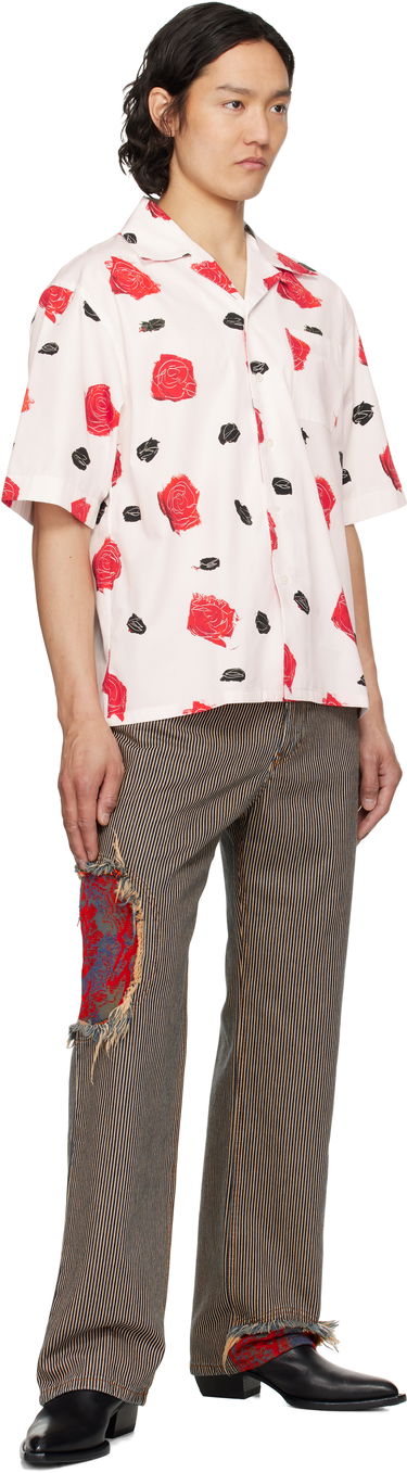 Košeľa Marni Marni Iris Print Poplin Shirt Biela | CUMU0213A5 UTC502, 3