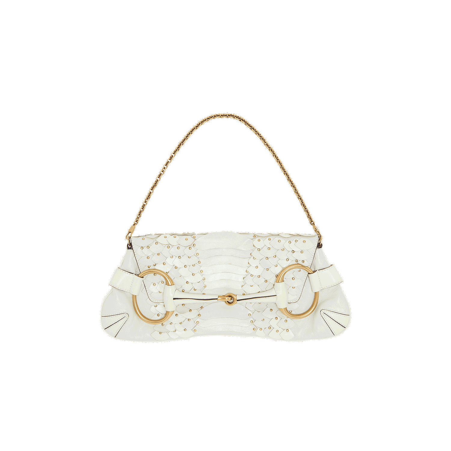 Kabelka Gucci Vintage x Tom Ford Horsebit 1955 Leather Top Handle Bag Béžová | 0047 200000406TFTH IVOR SA, 0