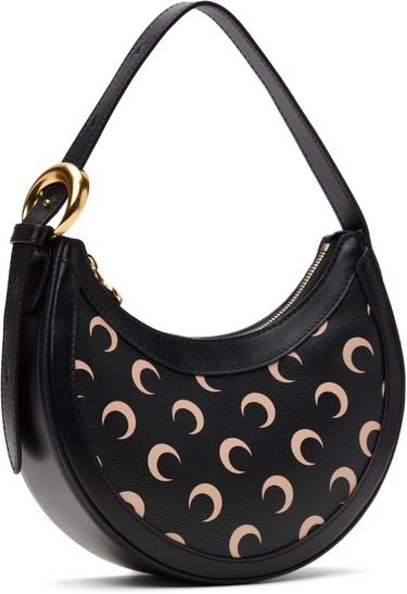 Kabelka Marine Serre Marine Serre Eclips Mini Moon Canvas Bag Čierna | WBA002A RWOV0030, 1