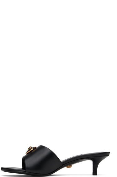 Starostlivosť o obuv Versace Versace Alia 45mm Heeled Sandals Čierna | 1018241_DVT2P_1B00V, 2