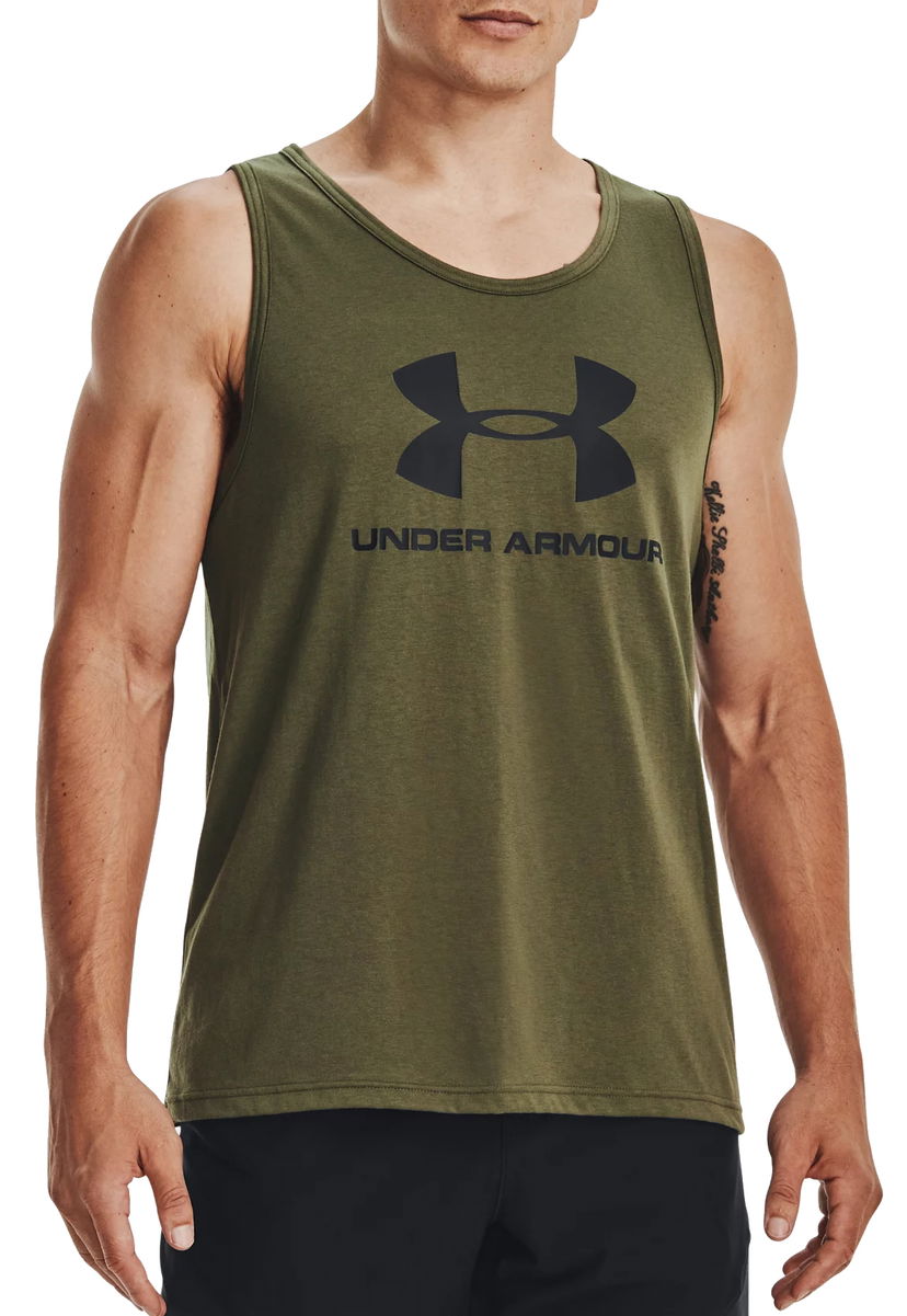 Tielko Under Armour Men's Training Tank Top Zelené | 1329589-390