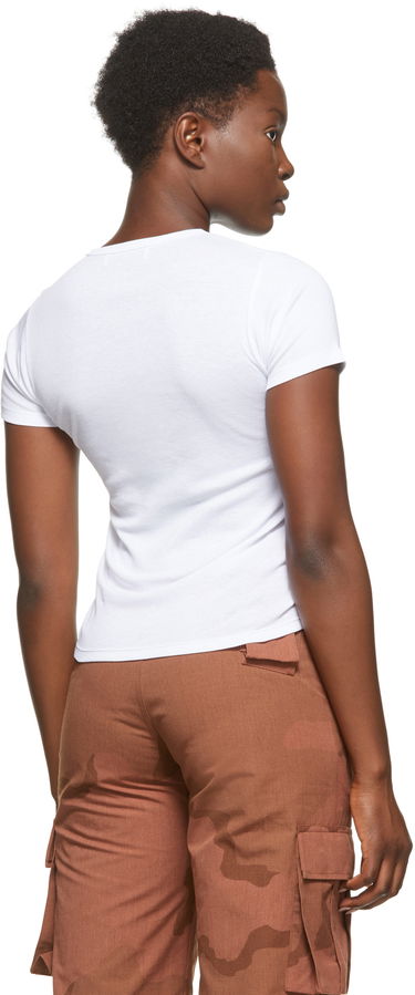 Tričko Marine Serre Marine Serre Moon Minifit T-Shirt Biela | T067FW20W, 2