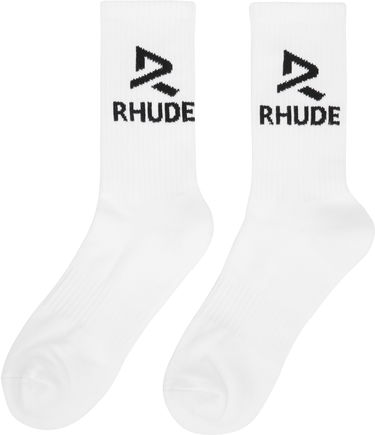 Ponožky Rhude Rhude Trophy Racing Socks Biela | RHSS25SO03227, 1