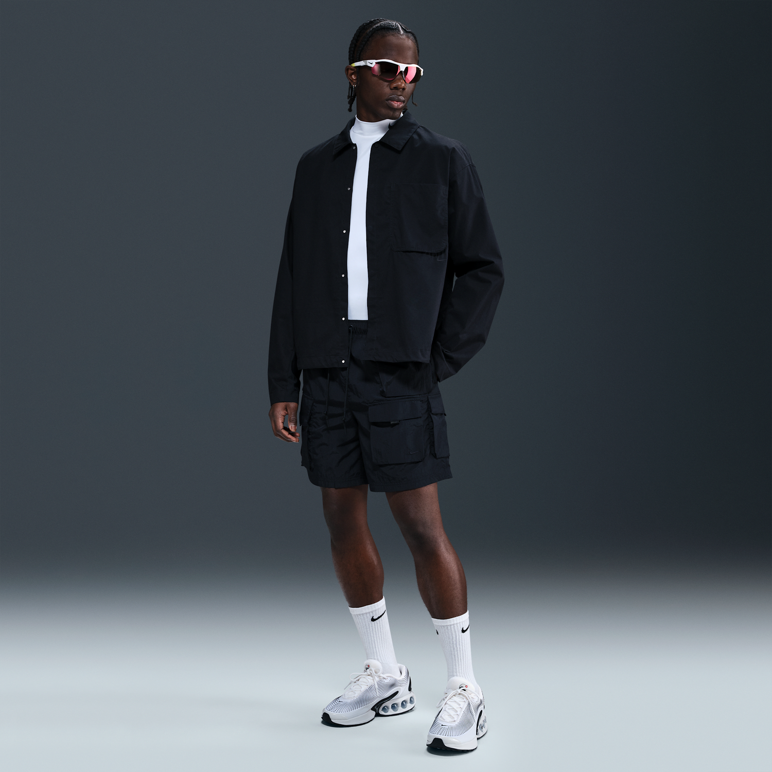 Šortky Nike Tech Woven Cargo Shorts Čierna | HJ0677-010, 0