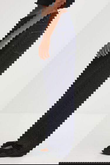 Džínsy Carhartt WIP Brandon High Waist Wide Leg Jeans Navy | I035892.102, 1