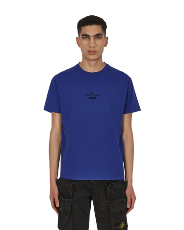 Tričko Stone Island Archivio Garment Dyed T-Shirt Blue Modrá | 76152NS91 V0022, 0