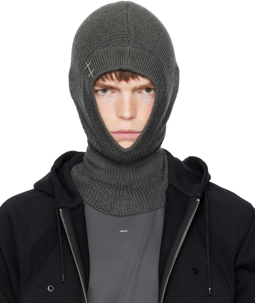 Klobúk HELIOT EMIL HELIOT EMIL Nebula Balaclava Šedá | PREAW25_16_122_DGY05