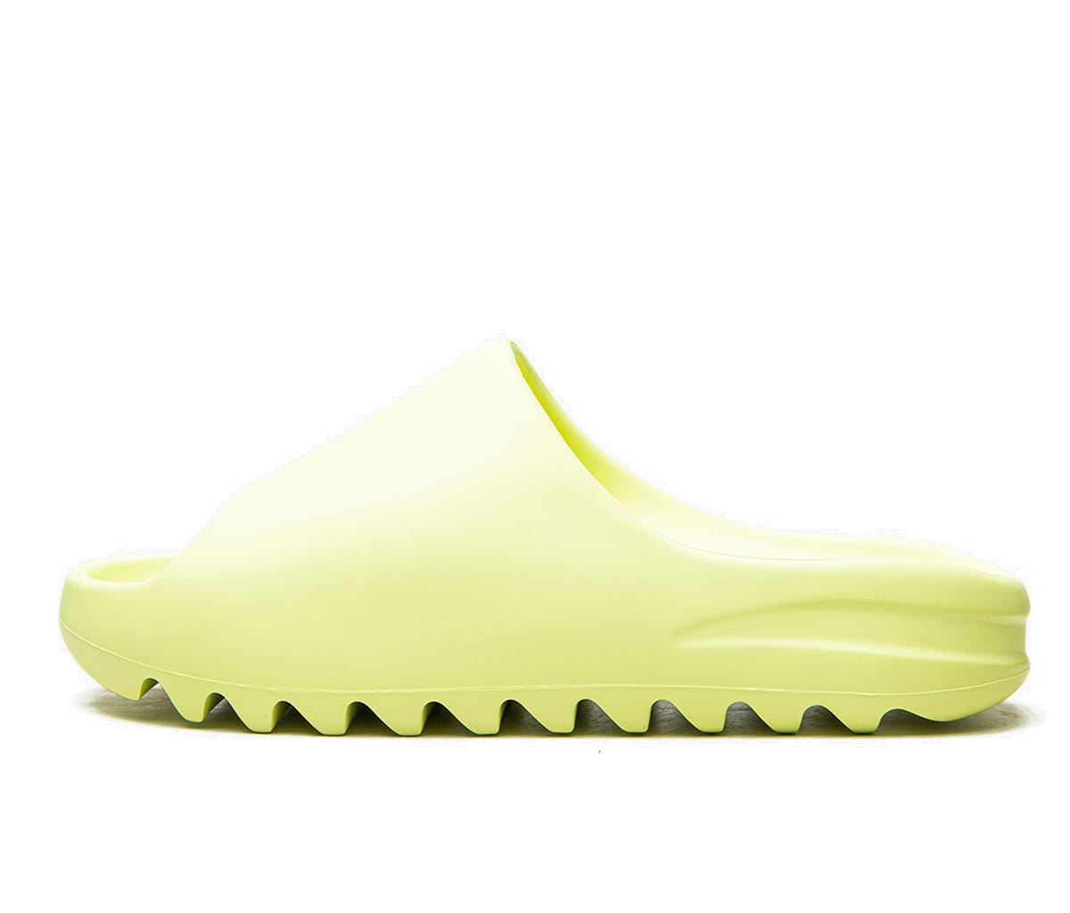 Tenisky a topánky adidas Yeezy Yeezy Slide "Glow Green" Zelené | GX6138, 0