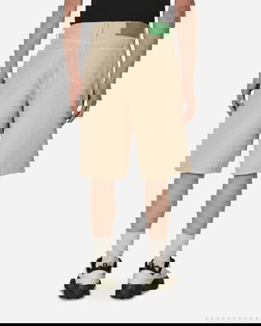 Šortky Off-White Wave Off Canvas Utility Shorts Beige Béžová | OMCB084S23FAB001 6161, 3