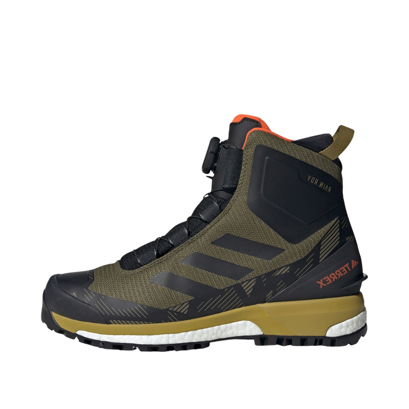 Outdoor adidas Performance Terrex Conrax Boa Rain.RDY Focus Olive Core Black Pulse Olive Zelené | IF4955