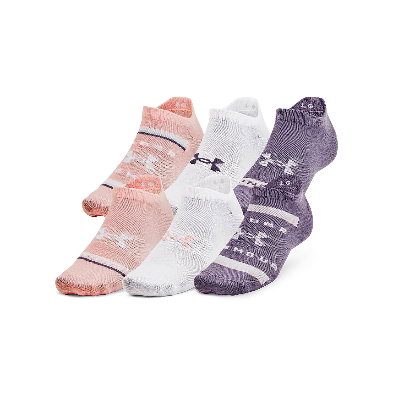 Ponožky Under Armour No Show 6 pack Rôznofarebný | 1370542-676, 0