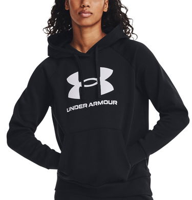 Mikina Under Armour Rival Fleece Big Logo Hoodie Čierna | 1379501-001, 0