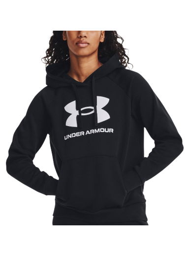 Mikina Under Armour Rival Fleece Big Logo Hoodie Čierna | 1379501-001