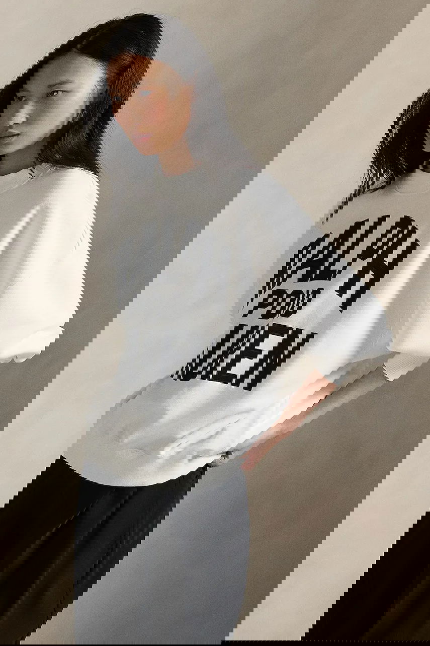 Mikina Polo by Ralph Lauren Polo Ralph Lauren Printed Oversized Sweatshirt Biela | 211978147, 0