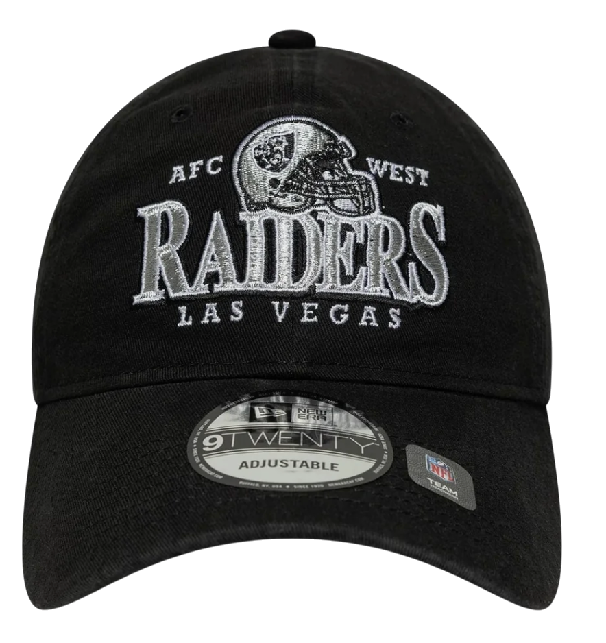 Šiltovka New Era NFL Las Vegas Raiders Helmet 9Twenty Cap Čierna | 60667635-60667635, 1