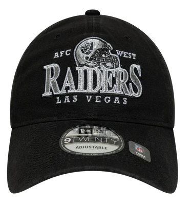 Šiltovka New Era NFL Las Vegas Raiders Helmet 9Twenty Cap Čierna | 60667635-60667635, 1