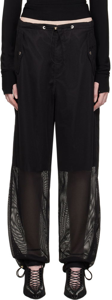 Nohavice Dion Lee Grid Mesh Panel Trousers Čierna | C2155P23, 0