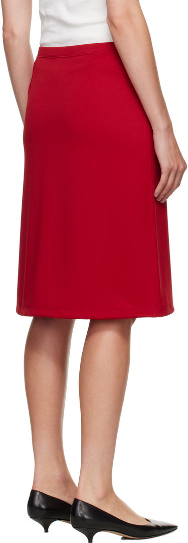 Sukňa Courrèges Courrèges Tracksuit Midi Skirt Červená | 325JJU296JS0250, 2