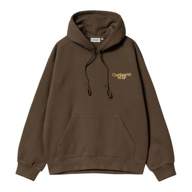 Mikina Carhartt WIP Hooded Charm Link Sweatshirt Hnedá | I034423_9, 0