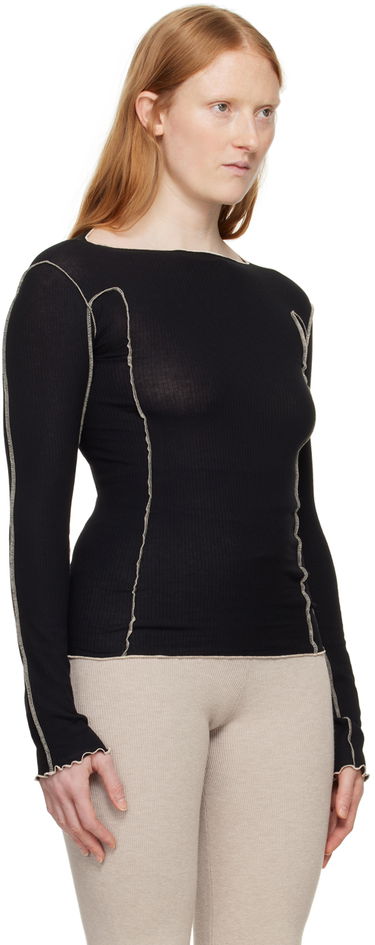Tričko Baserange Long Sleeve T-Shirt Béžová | TTML-RB-SU24, 4