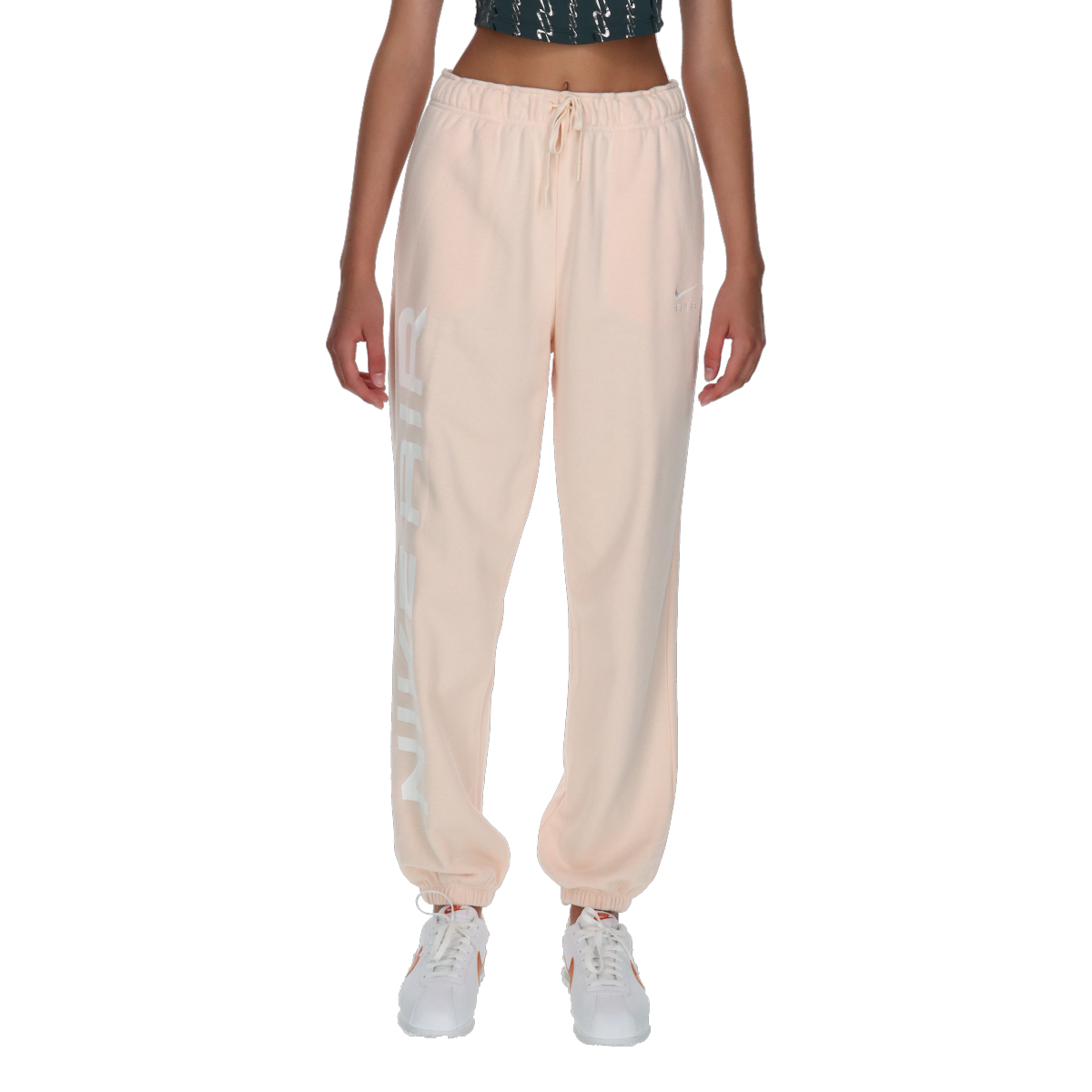 Tepláky Nike Air Loose Fit Fleece Sweatpants Ružová | FB8051-838, 0